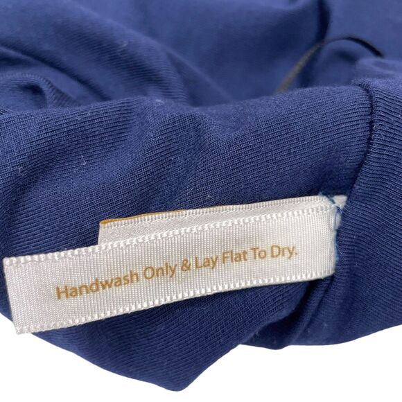 New HELEN JON Kimberly Bandeau Cover-Up Dress Size Medium Blue Resort Cruise - Picture 8 of 14